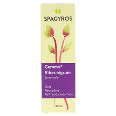 GEMMO Ribes nigrum Mundspray 30 Milliliter - Rckseite