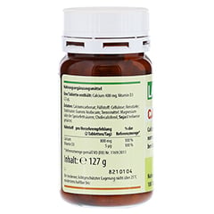 CALCIUM 400 mg+D3 Tabletten 100 Stck - Rckseite