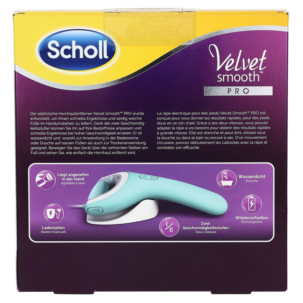 Scholl Velvet Smooth Pro Elektr. medpex | Stück Hornhautentferner 1