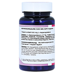 ASPARAGINSURE 500 mg GPH Kapseln 60 Stck - Linke Seite