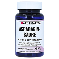 ASPARAGINSURE 500 mg GPH Kapseln 60 Stck