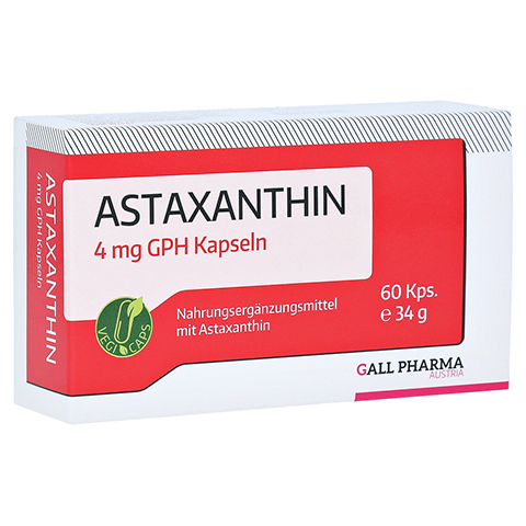 ASTAXANTHIN 4 mg GPH Kapseln 60 Stck