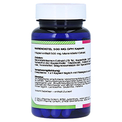 Mariendistel 500 mg GPH Kapseln 30 Stück - Linke Seite