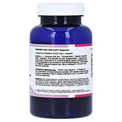 Arginin 400 mg GPH Kapseln 120 Stück - Rückseite