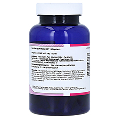 TAURIN 500 mg GPH Kapseln 120 Stück - Linke Seite