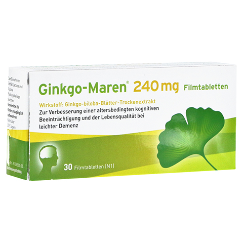 Ginkgo-Maren 240mg 30 Stck N1
