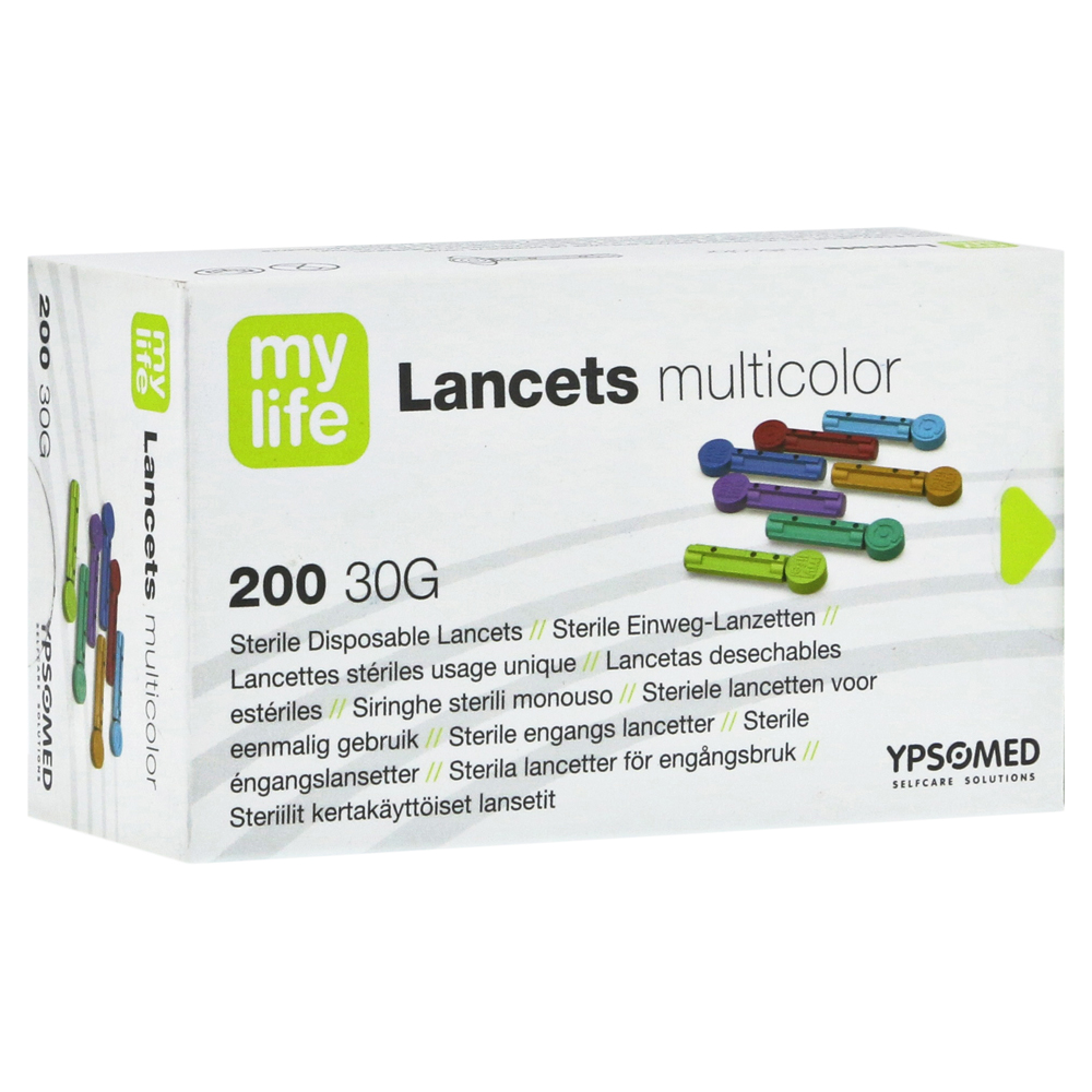 MYLIFE Lancets multicolor 200 Stück