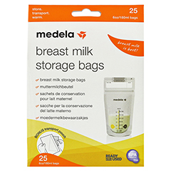 MEDELA Muttermilch Aufbewahrungsbeutel 25 Stck - Vorderseite