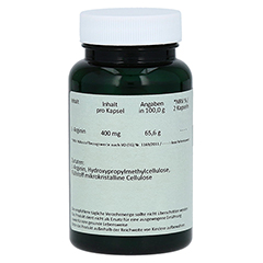 L-ARGININ 400 mg Kapseln 60 Stck - Rechte Seite