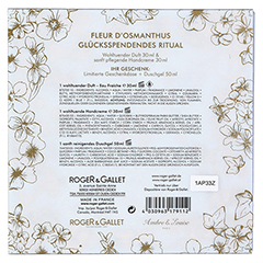 R&G Fleur d'Osmanthus Set Duft+Handcreme 1 Packung - Rckseite