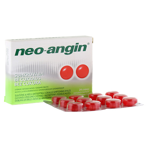 Neo-Angin Halstabletten zuckerfrei 24 Stck N1