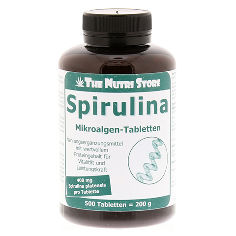 SPIRULINA 400 mg Tabletten 500 Stck