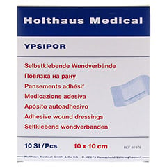 Wundverband Ypsipor Steril 10x10 cm 10 Stück - Vorderseite