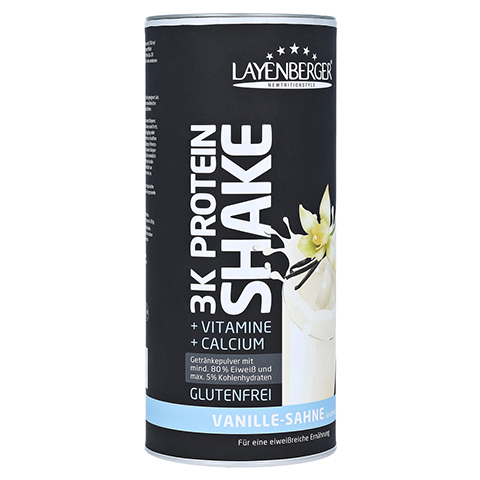 LAYENBERGER LowCarb.one 3K Protein Shake Van.-Sah. 360 Gramm