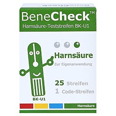 BENECHECK Harnsure-Teststreifen BK-U1 1x25 Stck - Vorderseite