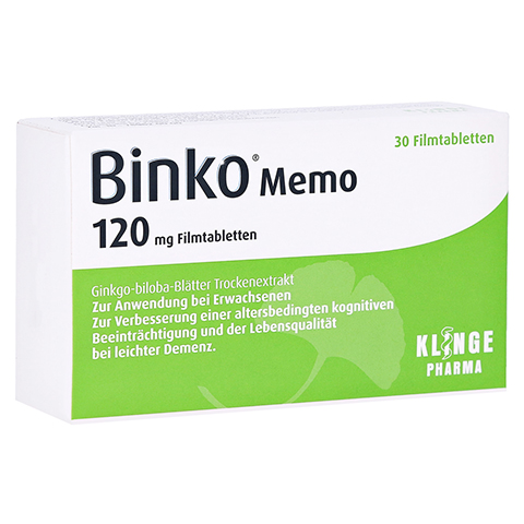 Binko Memo 120mg 30 Stück