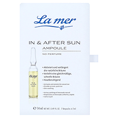 LA MER In & After Sun Ampoule o.Parfum 7x2 Milliliter - Vorderseite