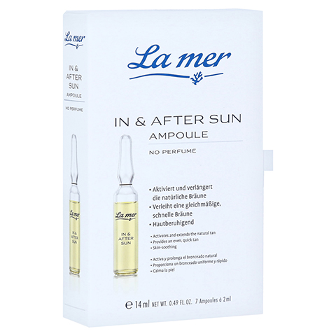 LA MER In & After Sun Ampoule o.Parfum 7x2 Milliliter