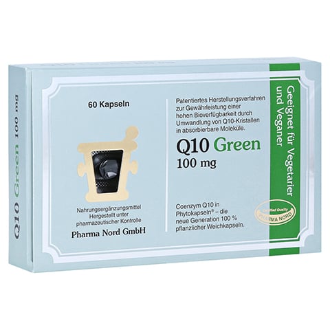 Q10 GREEN 100 mg Kapseln 60 Stück