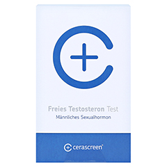 CERASCREEN freies Testosteron Test Speichel 1 Stck - Vorderseite