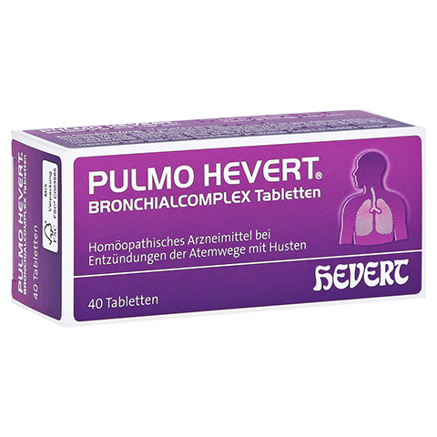 PULMO HEVERT Bronchialcomplex Tabletten 40 Stück N1