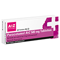 Paracetamol AbZ 500mg 20 Stück N2