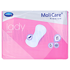 MOLICARE Premium lady pad 4,5 Tropfen 12x14 Stück - Rückseite