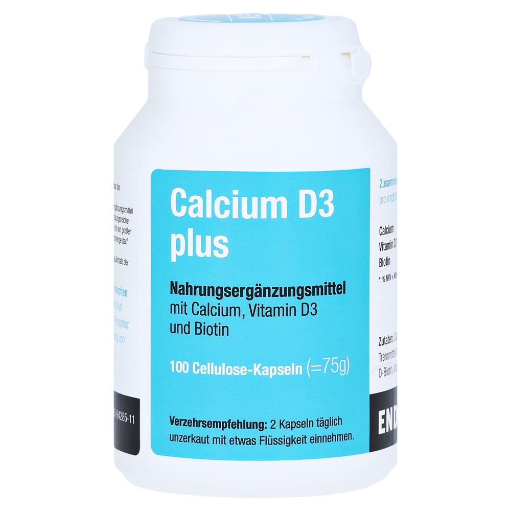 Calcium D3 Plus Kapseln 100 Stück