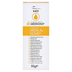 MEDIHONEY antibakterieller Medizinischer Honig 50 Gramm - Vorderseite