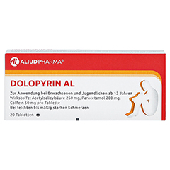 Dolopyrin AL 20 Stck N2 - Rckseite