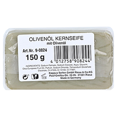 KAPPUS Kernseife Olivenl 150 Gramm - Vorderseite