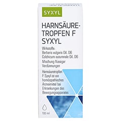 HARNSÄURETROPFEN F Syxyl Lösung 100 Milliliter N2 - Vorderseite