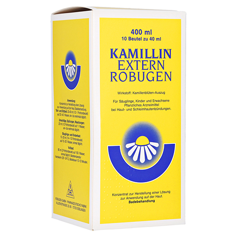 Kamillin-Extern-Robugen Beutel 10x40 Milliliter N2