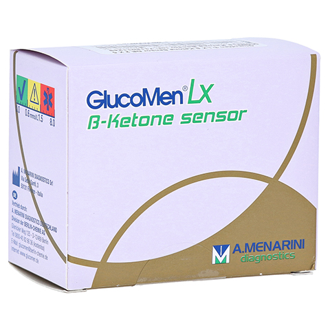 GLUCOMEN LX Plus Ketone Sensor Teststreifen 10 Stck