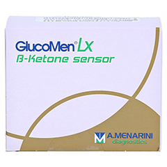 GLUCOMEN LX Plus Ketone Sensor Teststreifen 10 Stck - Vorderseite