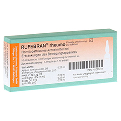 RUFEBRAN rheumo Ampullen 10 Stck N1