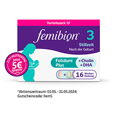 FEMIBION 3 Stillzeit Kombipackung 2x112 Stck