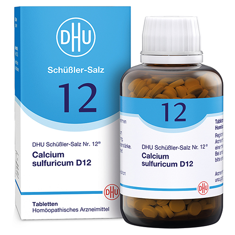 BIOCHEMIE DHU 12 Calcium sulfuricum D 12 Tabletten