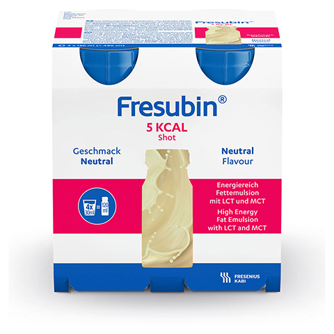 FRESUBIN 5 kcal SHOT Neutral Lösung 4x120 Milliliter