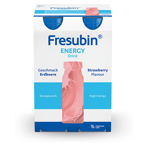 Fresubin Energy Trinknahrung Erdbeere 4x200 Milliliter