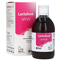 Lactulose AIWA 670mg/ml Lsung zum Einnehmen 500 Milliliter N2