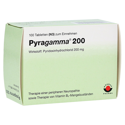 PYRAGAMMA 200 Tabletten 100 Stck N3