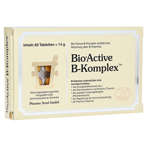 BIO ACTIVE B-Komplex Tabletten 60 Stck
