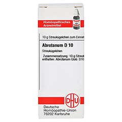 ABROTANUM D 10 Globuli 10 Gramm N1 - Vorderseite