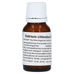 NATRIUM CHLORATUM C 30 Globuli 15 Gramm N1 - Linke Seite