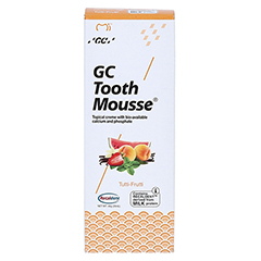 GC Tooth Mousse tutti frutti 40 Gramm - Vorderseite
