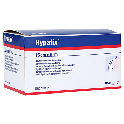HYPAFIX Klebevlies hypoallergen 15 cmx10 m 1 Stück