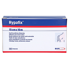 HYPAFIX Klebevlies hypoallergen 15 cmx10 m 1 Stück - Vorderseite