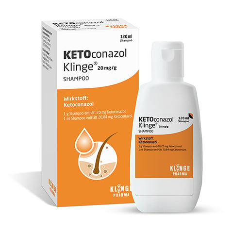 Ketoconazol Klinge 20mg/g 120 Milliliter