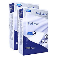 MOLICARE Premium Bed Mat 9 Tropfen 60x90 cm 2x30 Stück